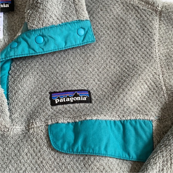 Patagonia Re-Tool Snap-T Pullover Top Sweatshirt size Large - Picture 10 of 13